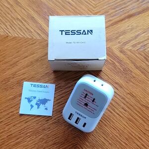 NWT Tessan Travel Adapter